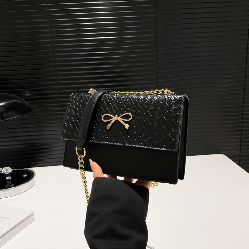 Sweet And Fresh Bow New Luxury Bag Free Delivery Designer Bag Handbag For Women 2025 New Trend Korean Armpit Crossbody Chain Shoulder Bag
