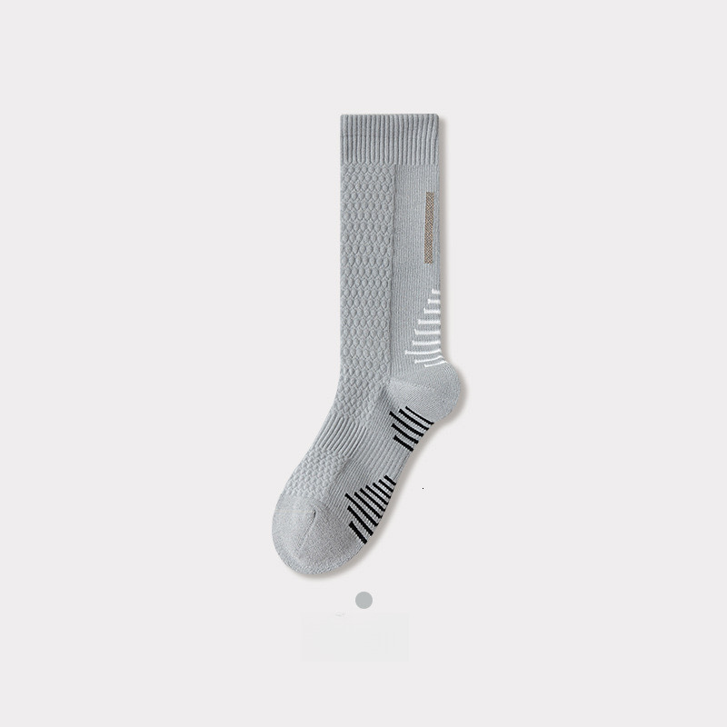 Designer Socks New Men s Bicycle Towel Bottom Sports Professional Running Socks Sweat Absorbing Middle Socks Men s Sports Socks Night Reflective Socks