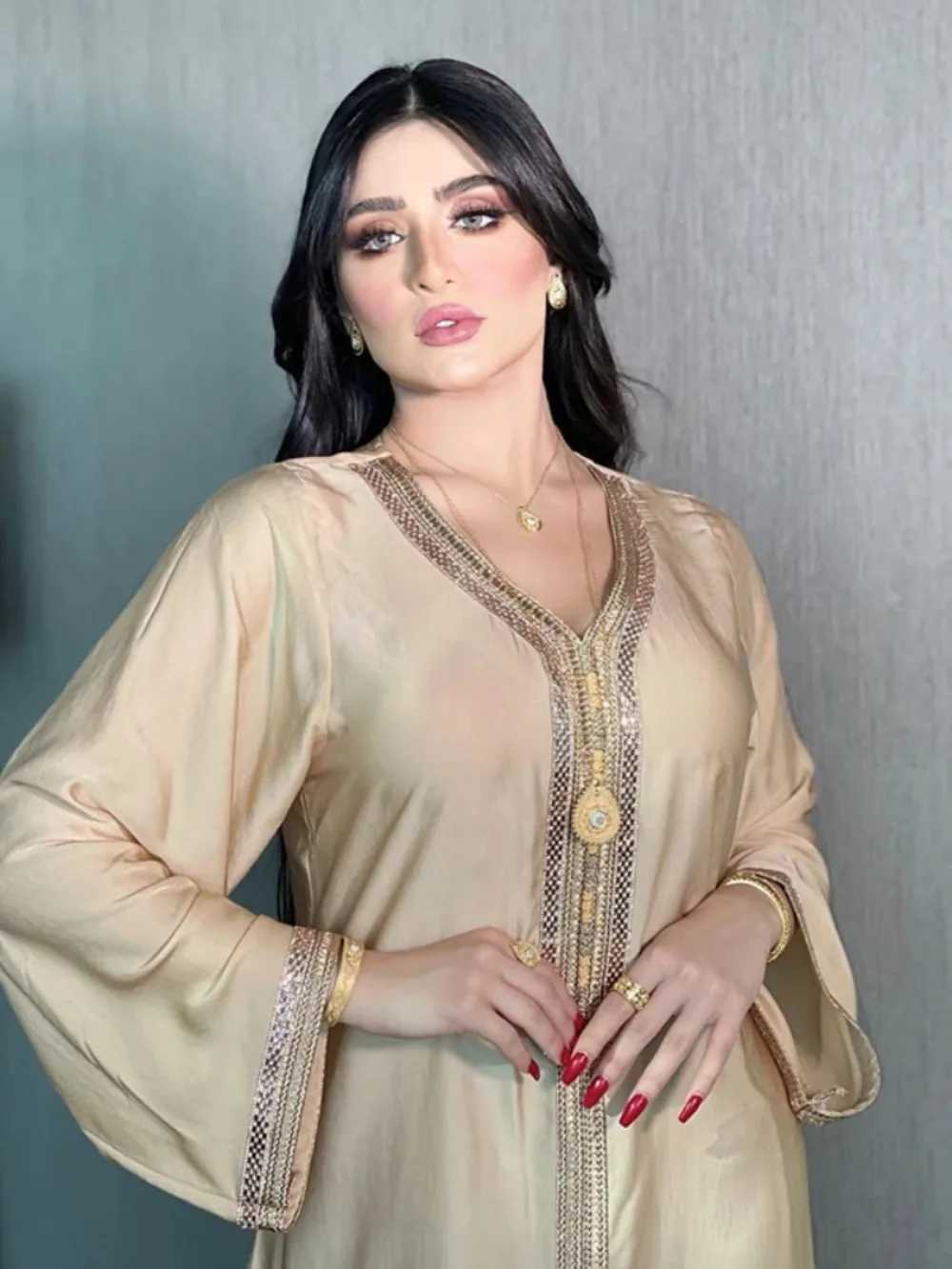 Eid Morocco Dress Women Muslim Abaya Prayer Caftan Dubai Largos Turkey Islam Kaftan Robe Longue Arab Musulmane Vestidos Ramadan X250514
