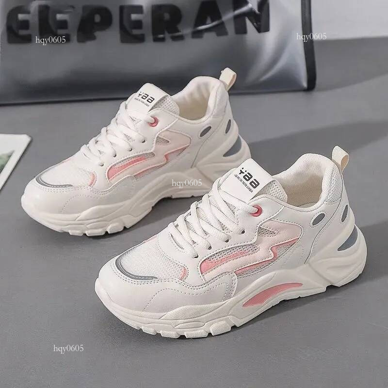 Top quality Brand High Quality New Style Free Delivery Designer 2025 Leisure Fashion Women's Sport Color Block Thick Sole Lace-up Running Woman S