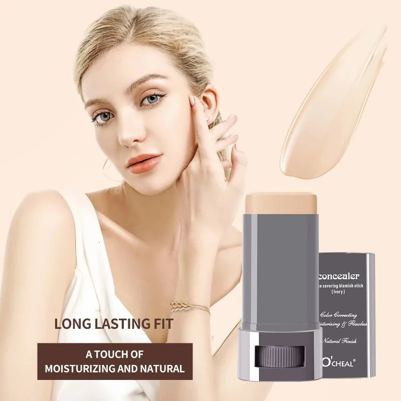 Magic Face Foundation Contour Stick Long-wear Lightweight Brighten Stick Face Concealer Blemish Contouring Beauty Makeup 250512