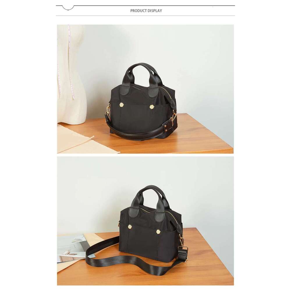 Women New Simple Crossbody Oxford Cloth Commuter Fashion Shoulder Bag Casual Handbag