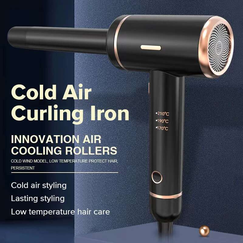 Curling Wand Ceramic Professional Irons Long Short Adjustable Temperature Cold Wind Hair Curlers