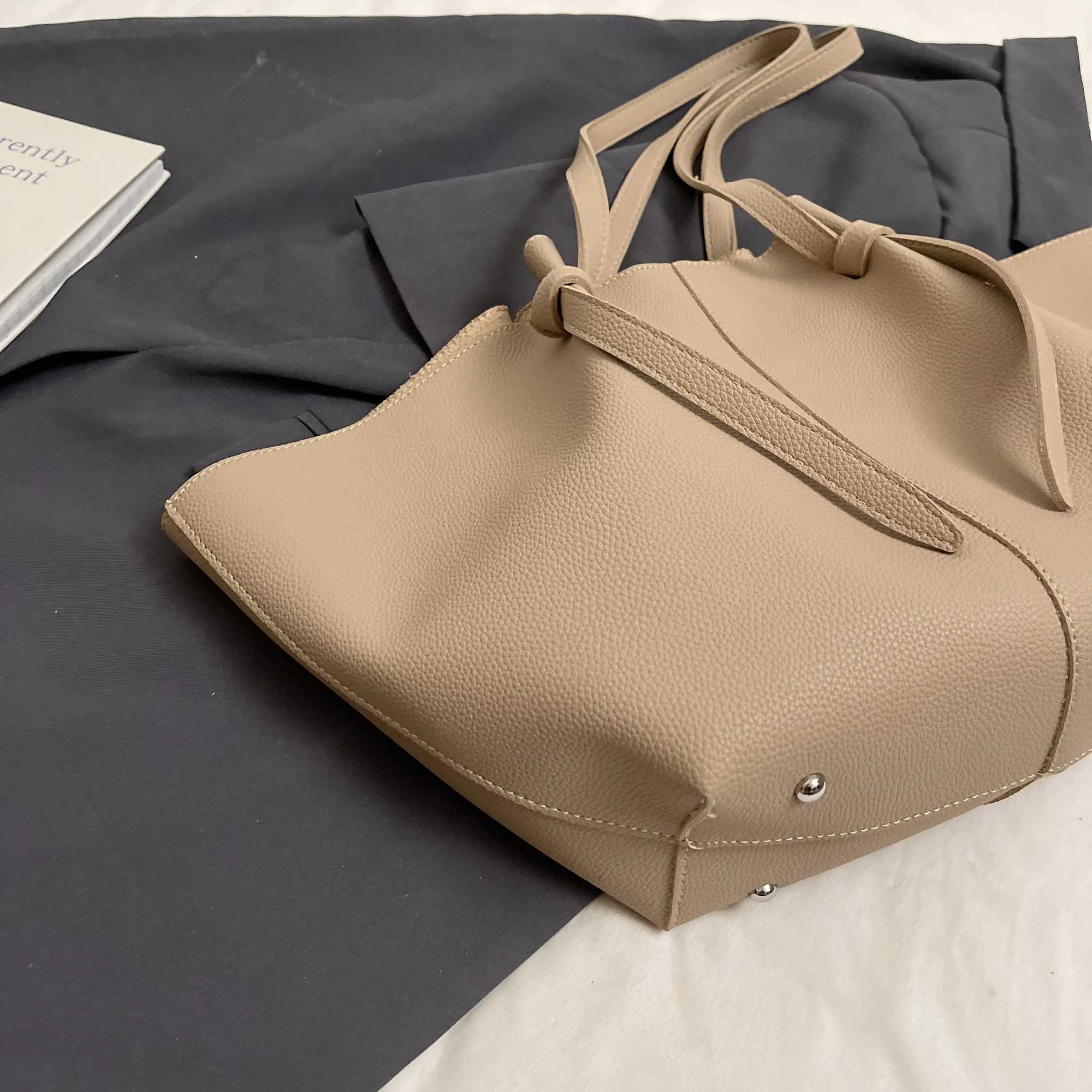 Wens Bag Set Casual Cmute Out Shoder Bag rything Large Capacity High Appearance Ll Tote Bag Underarm Bag Z250514