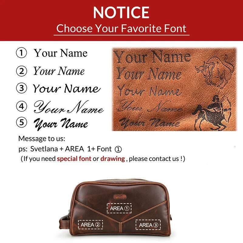Crazy Horse Genuine Travel Makeup Bag Men's Vintage Leather Cosmetic Cases Brand Washing Storage Toiletry Bags