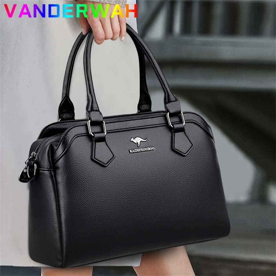 Tote Leather Designer Handbags High Quality Crossbody Bags For Women 2024 Sac A Main Ladies Hand Bag