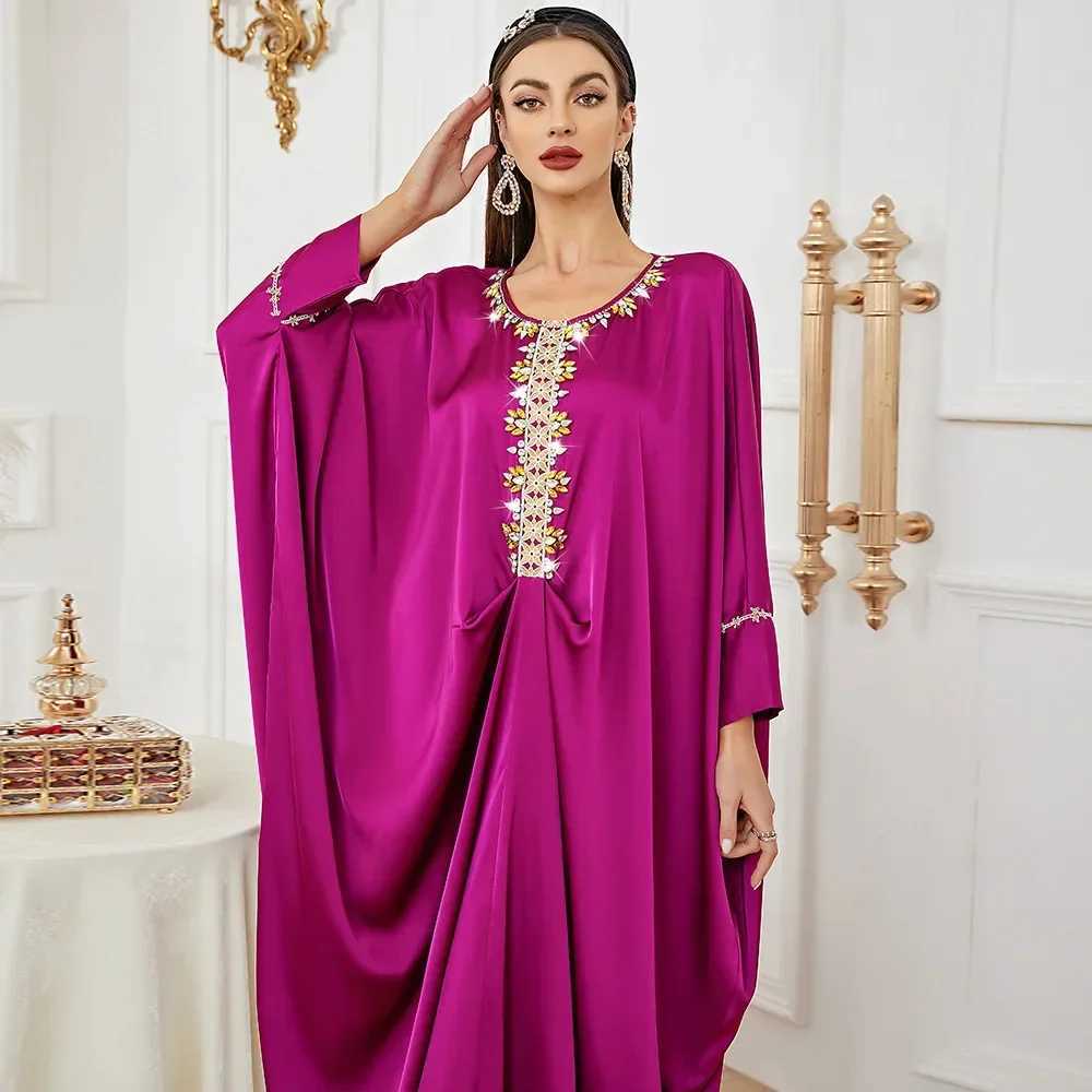 Eid Mubarak Abaya Dubai Turkey Islam Arabic Muslim Long Maxi Dress Kaftan Robe Evening Moroccan Dresses Abayas for Women Caftan X250514