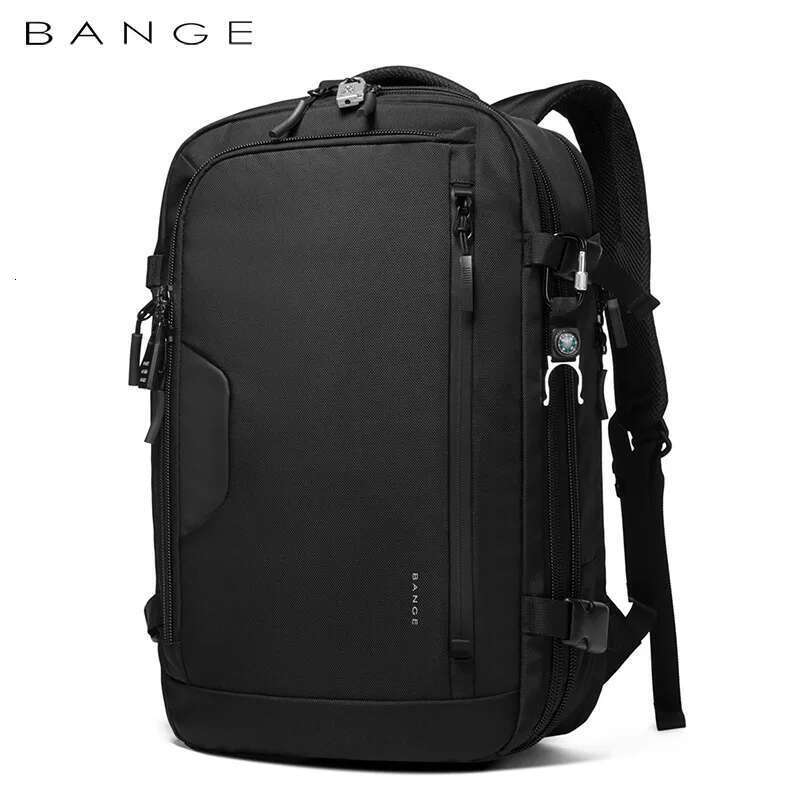 BANGE Expandable Large Capacity 15.6 inch Laptop Backpack Travel FAA Flight Approved Outdoor Bag for Men
