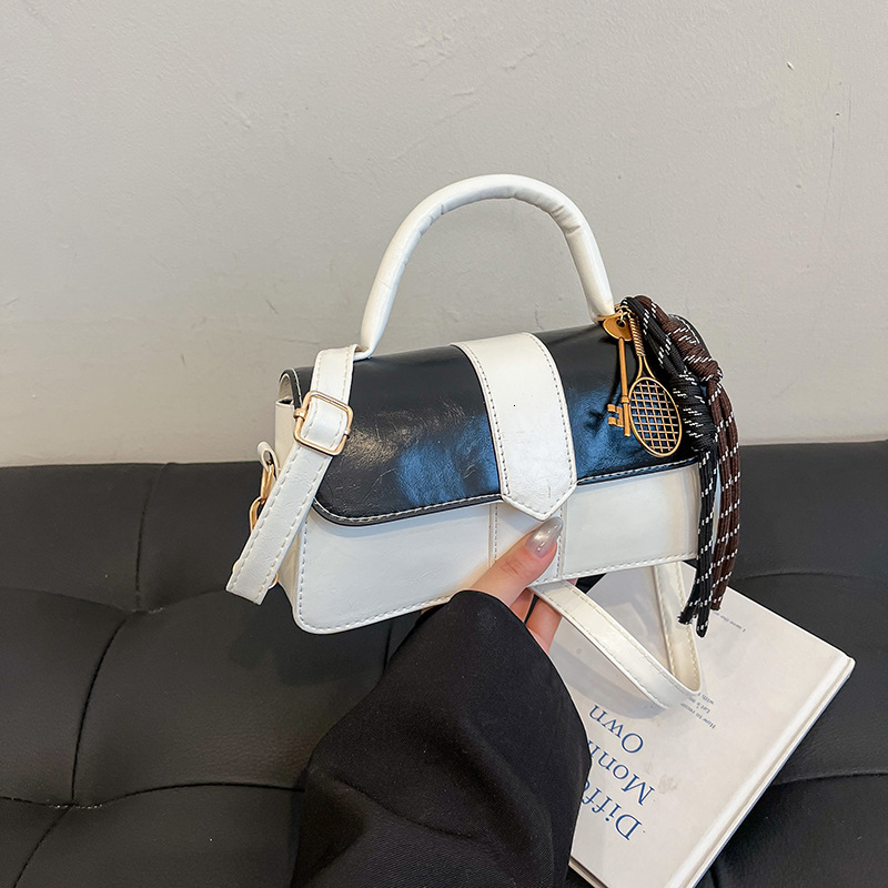 This Year's Popular New Free Delivery Designer Bag Women's 2025 New Trendy And Fashionable Handheld Small Square Ins Artistic Niche Luxury B