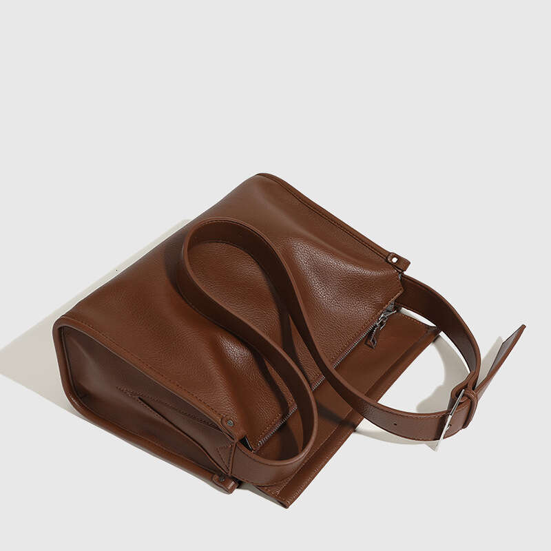 Women's Bags Designer Soft Leather Large Capacity Tote For Women 2023 New Versatile Daily Commuting Shoulder Bag, Extremely Simple Style Crossbod