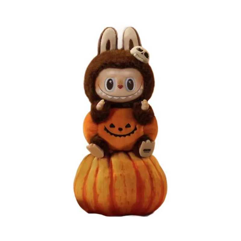 Explosions Labubu Halloween Vinyl Pumpkin Carnival Labubu Vinyl Plush Doll Pendant Ornaments Birthday GiftT250514