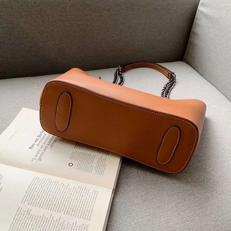 Designer PU Leather Shoulder For Women Chain Large Capacity Handbags Travel Hand Bag Female Big Tote Bags Bolso