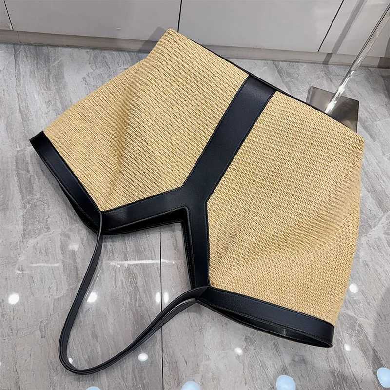 Luxury Large-capacity Genuine Leather Tote Fi Y Shape leather Pattern Shoder Bag Casual High-end Shopping Bag Storage Z250514