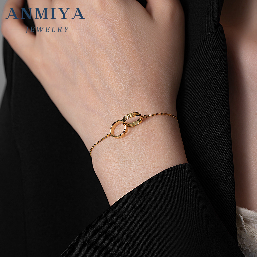 Vintage S925 Silver Jewelry Geometric Circle Bracelet,Hypoallergenic S925 Bracelet, Retro Circle Jewelry for Boho Style