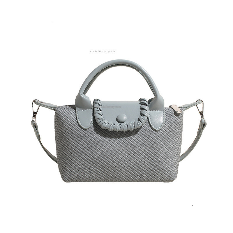 Women's Fashion Shoulder Bag 2025 Free Shipping Designer Bag Sweet Style Woven Dumpling Handbag Casual Fashion Versatile Student Phone Bag Shoppi
