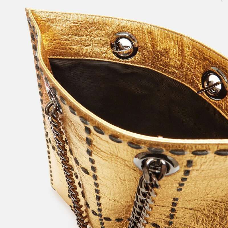 Women's Simple Fashion Party Universal Large Capacity Handbag New Shoulder Chain Bag 250513