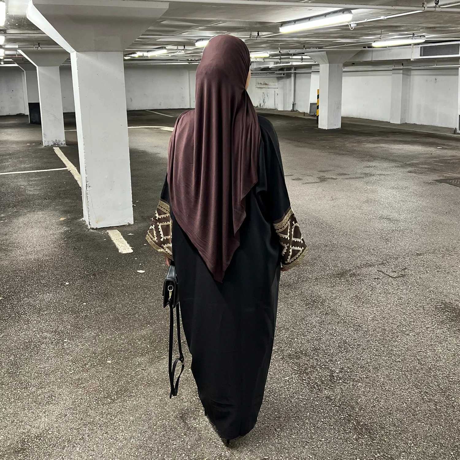 New Arrival Ramadan Embroidered Open Kimono Abaya Dubai Luxury Muslim Abayas Women Kaftan Dress Islam Clothing Robe Femme Ka X250514