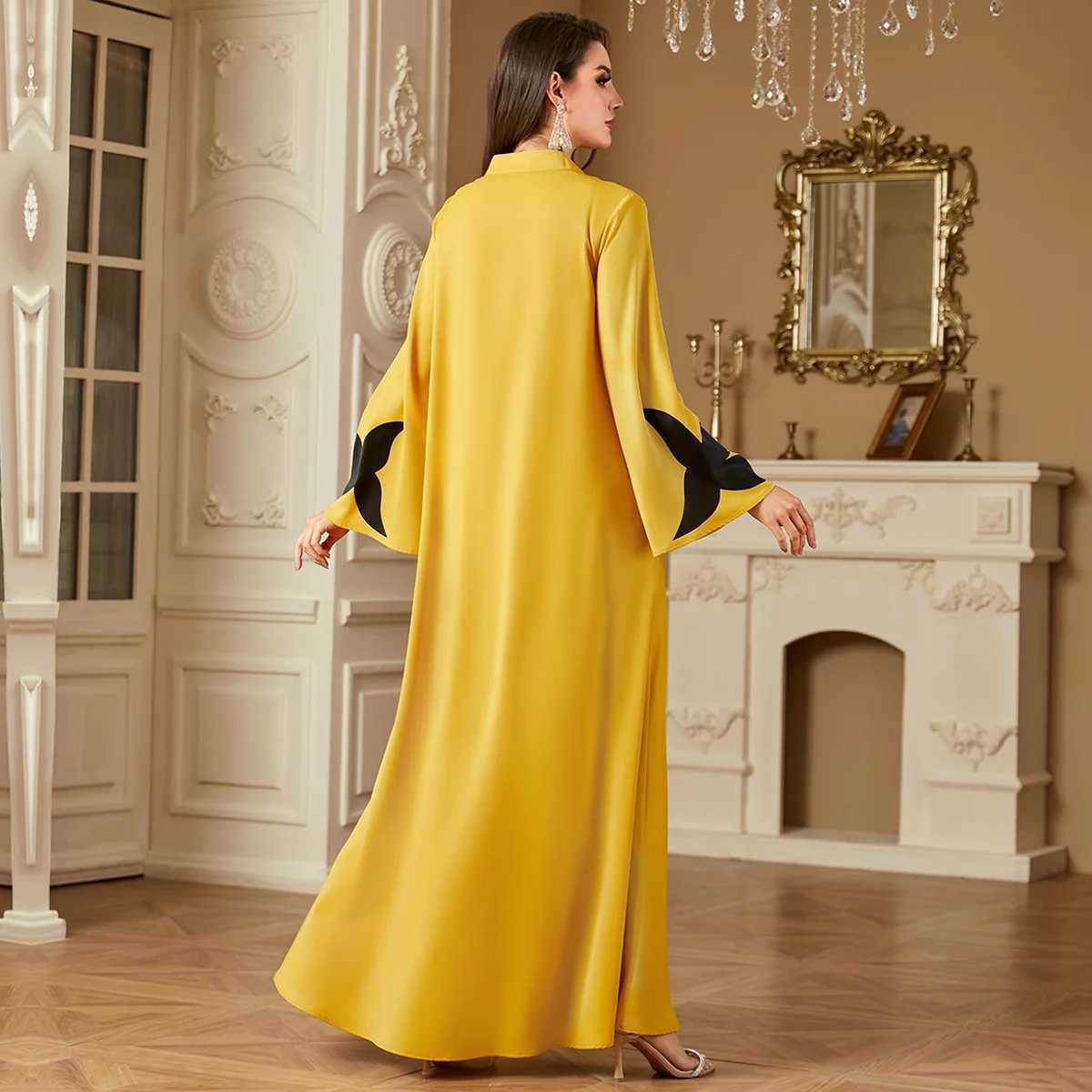 2025 New Fashion Dubai Abaya Women Muslim Maxi Dress Eid Mubarak Djellaba Ramadan Islam Jalabiya Morocco Kaftan Ka Caftan X250514