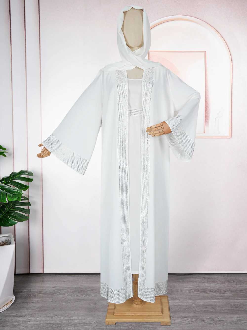 Open Abaya Dubai Kaftan Muslim Cardigan Abayas Dresses for Women 2025 Casual Kimono Robe Femme Caftan Turkish Islamic Clothes X250514