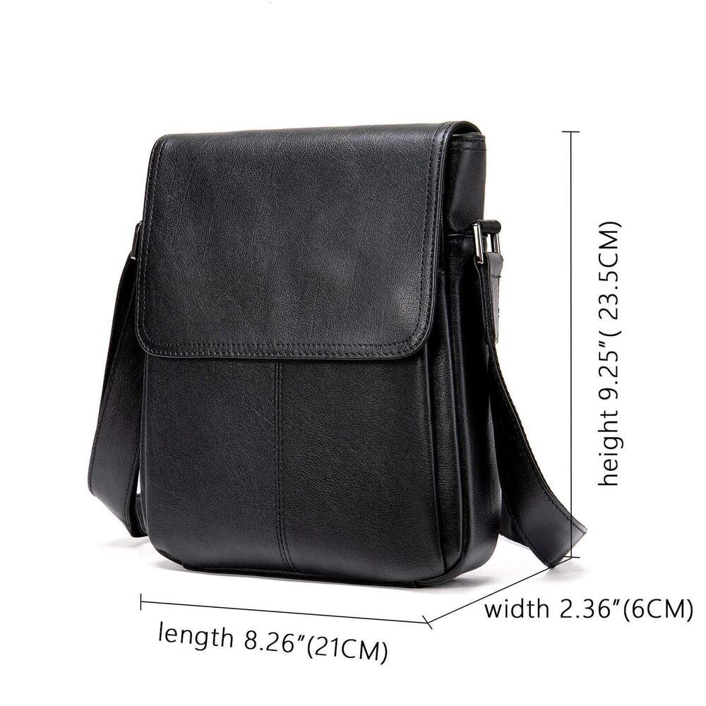 WESTAL Designer Satchel Men's Shoulder Bags Handbag Men Leather Man Messenger Bag
