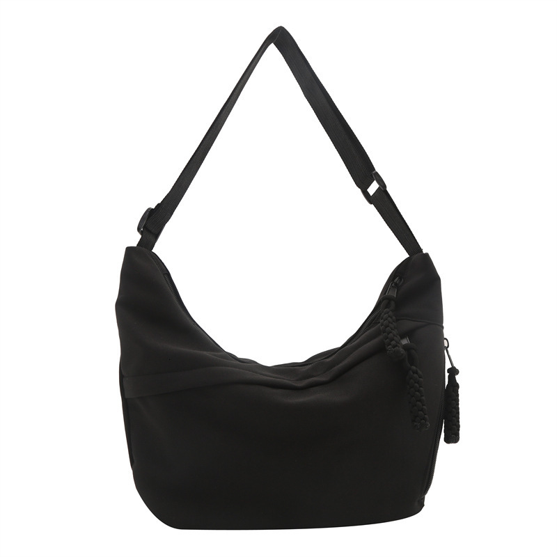 Free Delivery Designer Bag Fashionable And Minimalist Solid Color Single Shoulder Crossbody 2025 Early Spring New Korean Version Casual Dumplings Vers