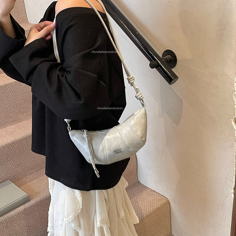 Fashion And Casual Women's Shoulder Bag 2025 Free Shipping Designer Bag New Spliced Vertical Stripe Letter Shopping Handbag Mini Shopping Bag