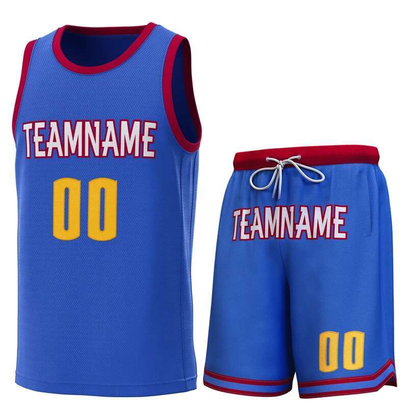 Custom Jersey Set Embroidery Team Name Number Basketball Shirt Suit A Unique Gift