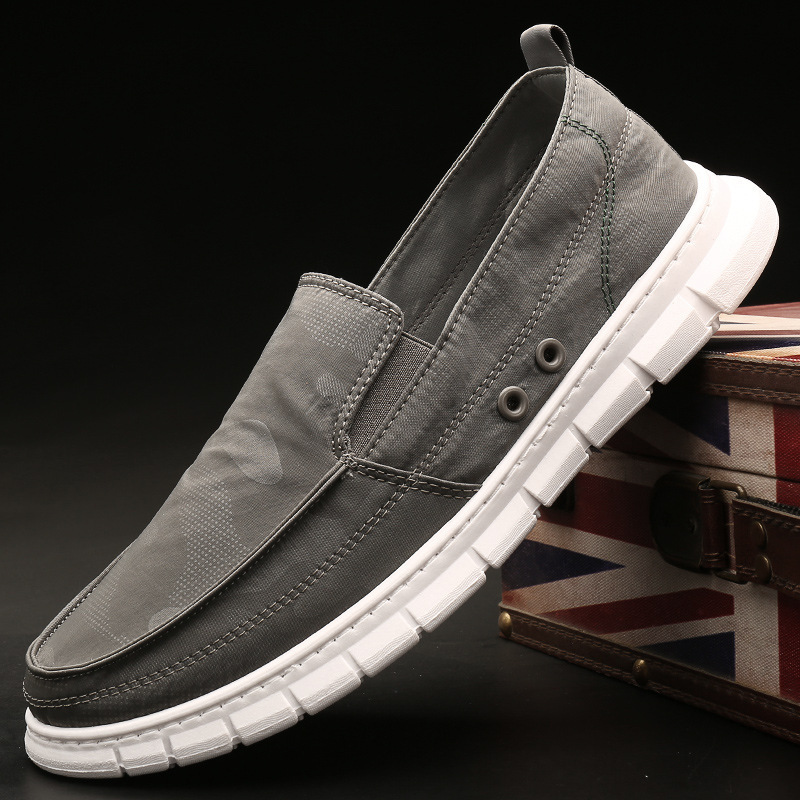 Fengbu Spring And Autumn One Step Casual Ice Silk Cloth Breathable Board Men S Shoes Trendy Casual Shoes Shoes Ddmysaturn