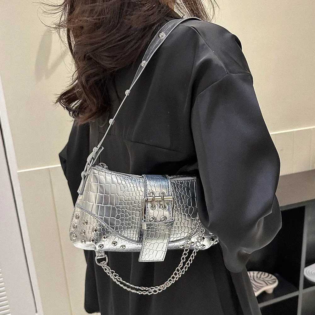 Women Shoder Bag Y2K Armpit Bag Luxury Design Bag Pleated Underarm Bag Solid Color Messenger Bag Purse Hobos Handbags Z250514