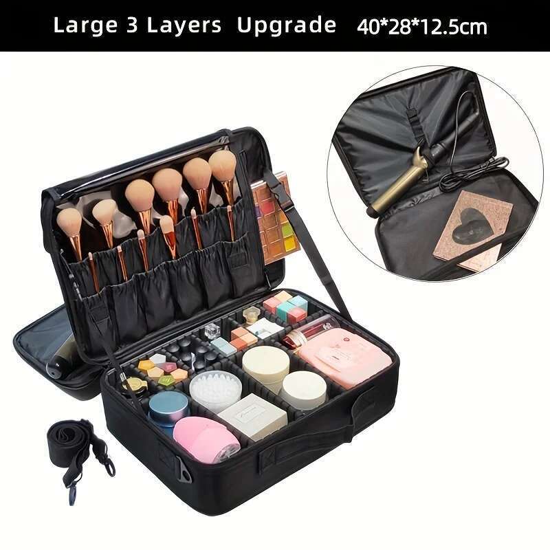 New Oxford Cloth Makeup Bag For Women Waterproof Large Capacity Travel Cosmetic Case