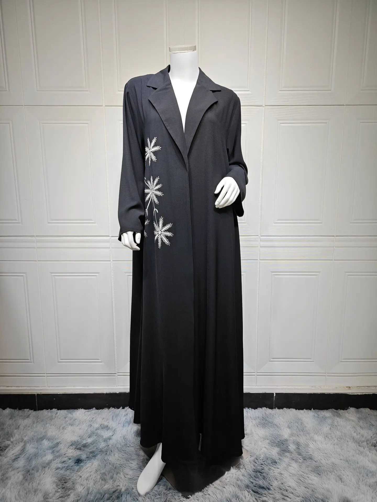 Eid Women Abaya Cardigan Dress Embroidery Muslim 2025 Vestidos Largos Caftan Robe Jalabiya Ramadan Morocco Dubai Kaftan Abayas X250514