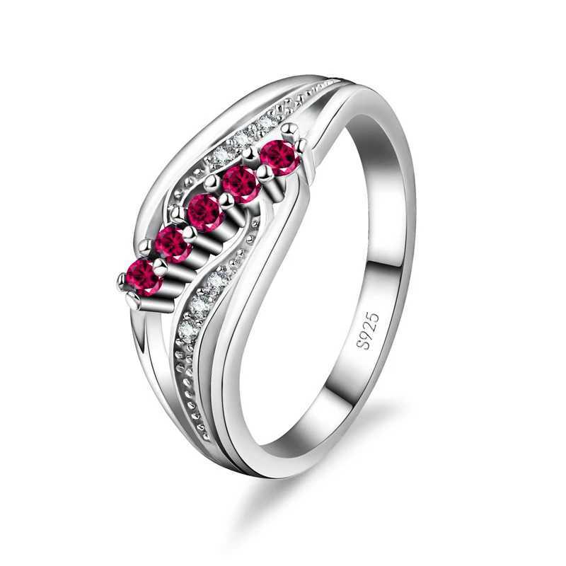Fast Shipping Genuine 925 Sterling Silver Promising Rings For Women Girls Super N Women Fashion Jewelry Bright Crystal RingsXJ250514