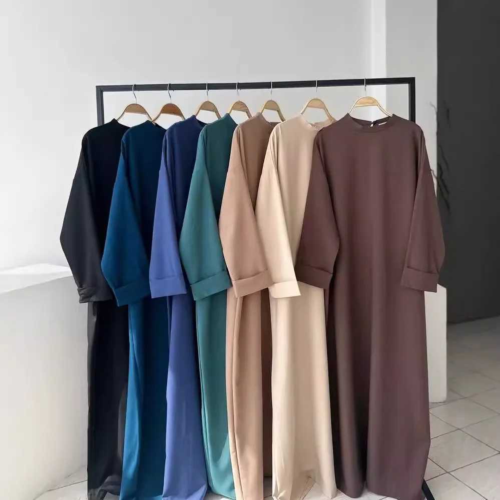Eid Muslim Dress Women Abaya Autumn Dubai Abayas Jalabiya Morocco Modest Dresses Kaftan Islam Vestidos Saudi Arab Long Robe X250514