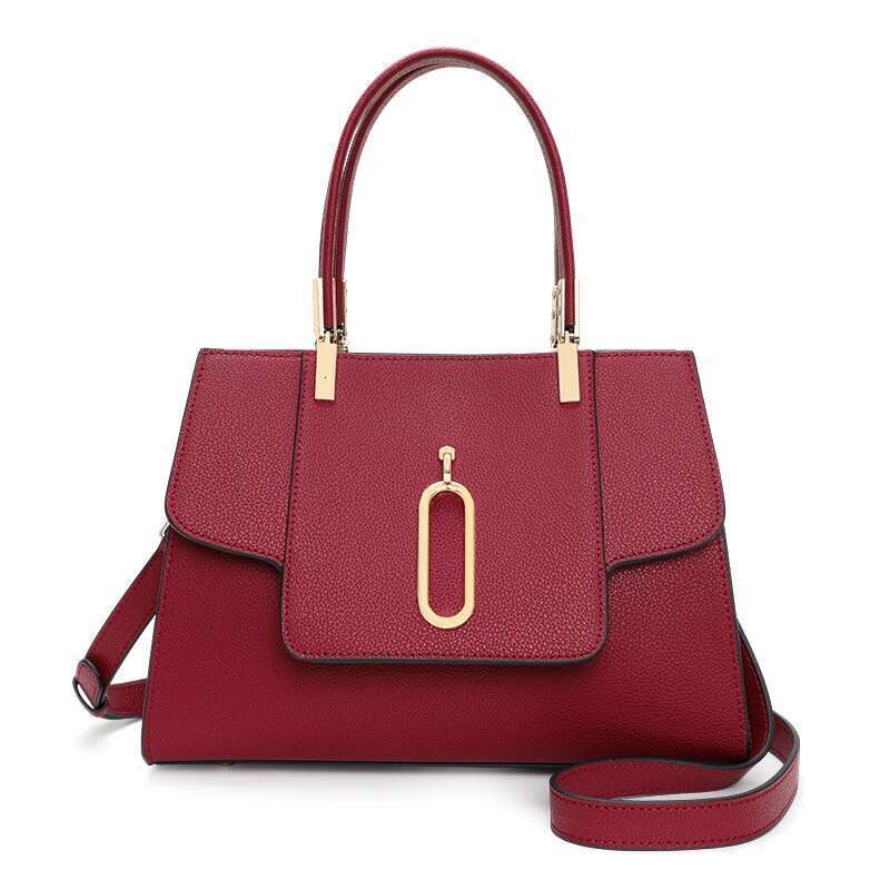 Aidrani The New Red Wedding Bag Is A High-End Women's Handbag Made Of High-Quality Cowhide