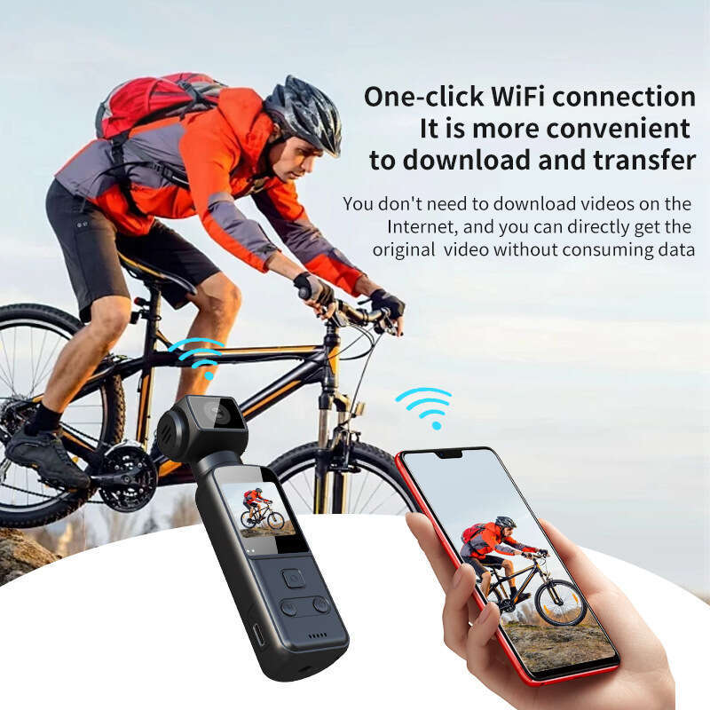 5K high-definition 4K outdoor cycling handheld digital sports camera, back clip law enforcement recorder