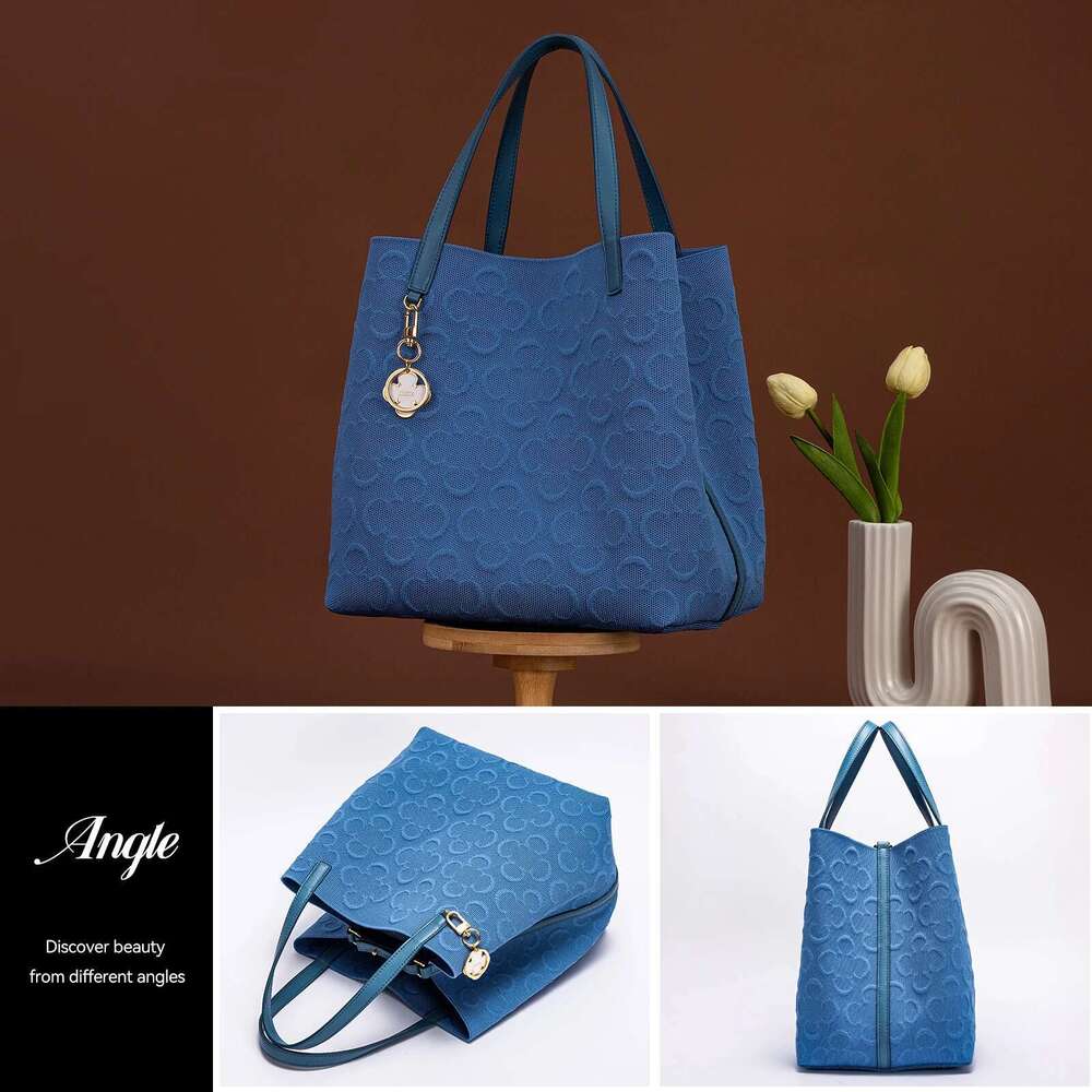 CHCH Shopping 2024 Large Capacity SMS Tote Bag Business Commuter Wallet 250513