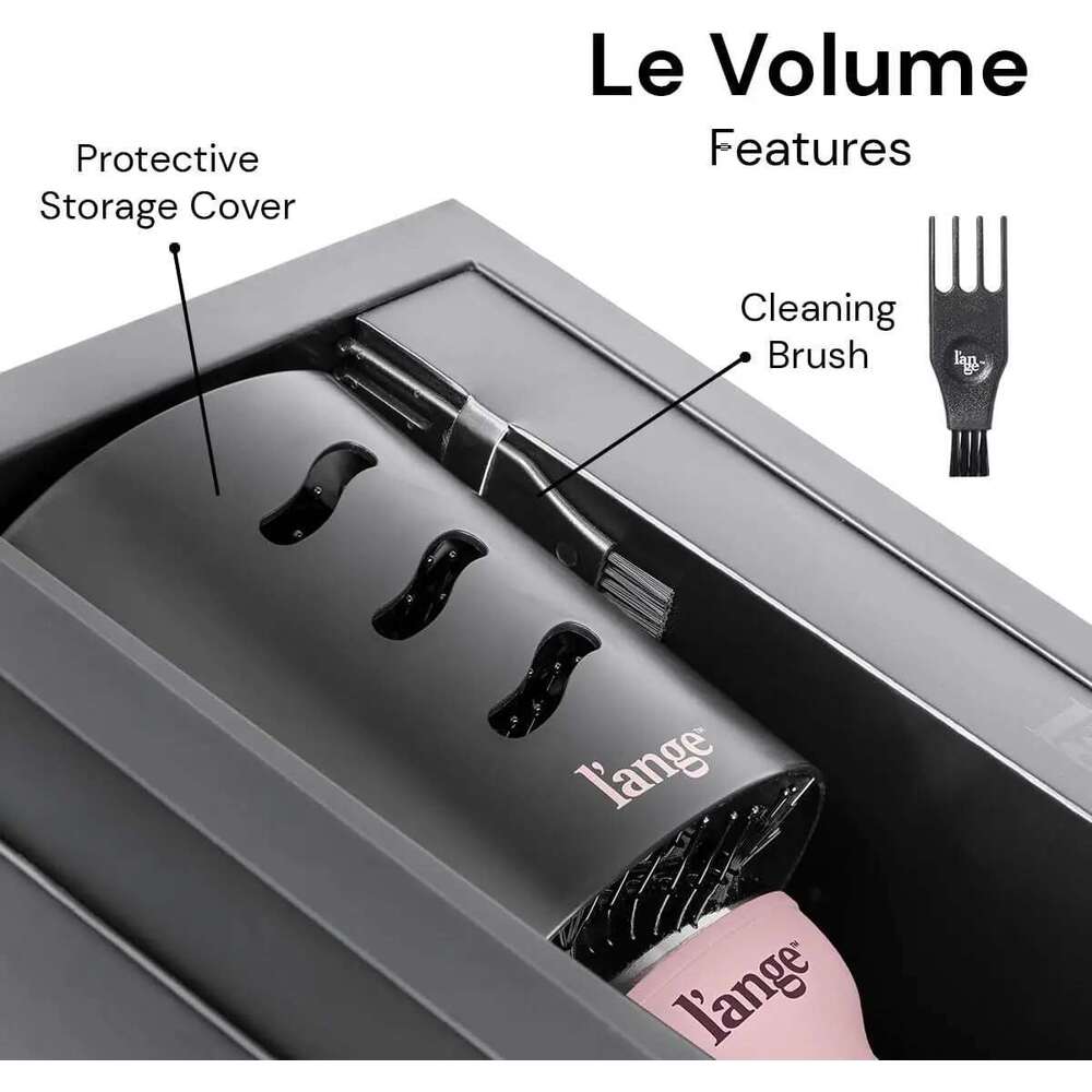 2-in-1Titanium Blow Dryer Brush|Hot Air Brush in One with Oval Barrel|Hair Styler Smooth Frizz-Free Results for All Hair