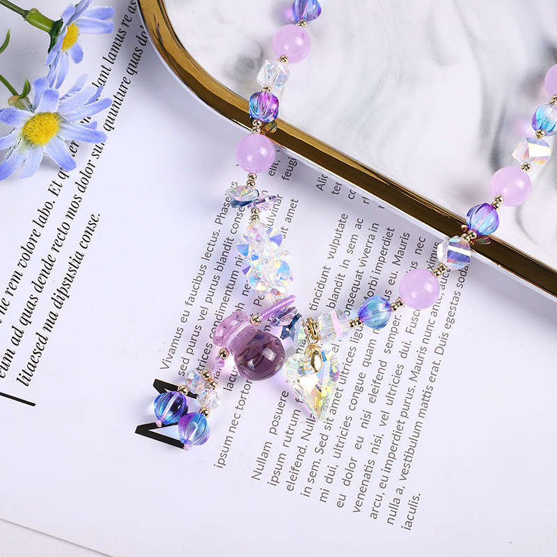 Fashion Women's Pearl Double Loop Crystal Copper Bead Elastic Rope Adjustable Bracelet Jewelry