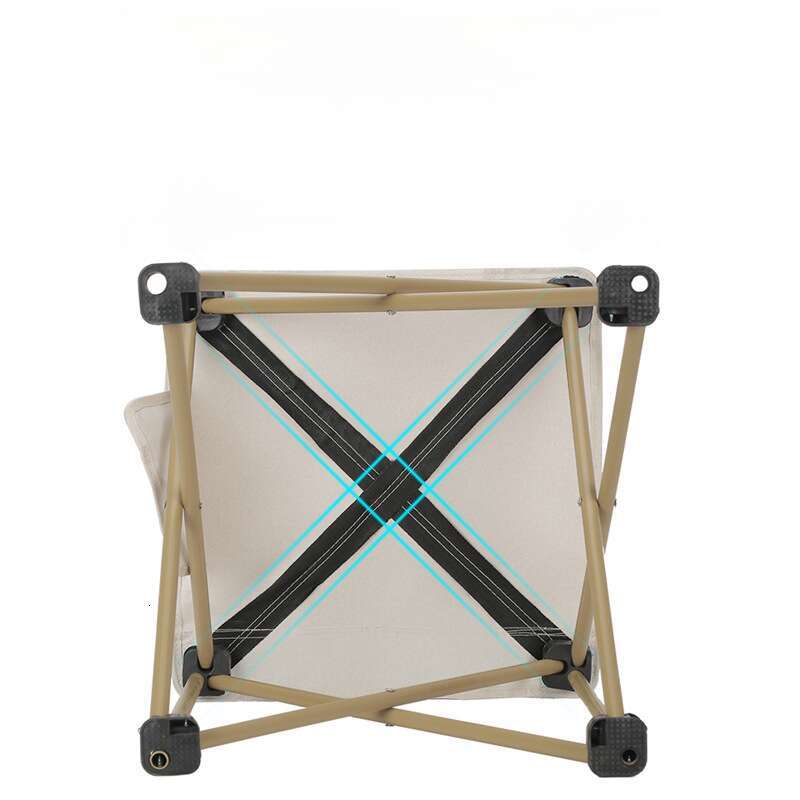 Outdoor Oxford cloth camping backrest leisure portable picnic folding fishing chair art student stool