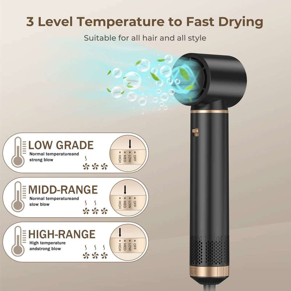 5 in 1 Professional Straightener Curler Electric Comb Dryer Brush Hot Volume Curlers Hair Style Set