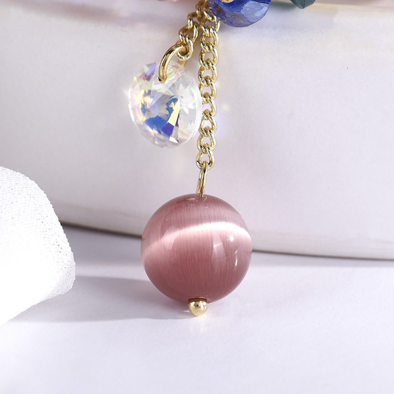 New Cat Eye Stone for Women, Korean Personality, Style, Fashion, Crystal Bracelet, Women's Strap, Pendant, Bracelet