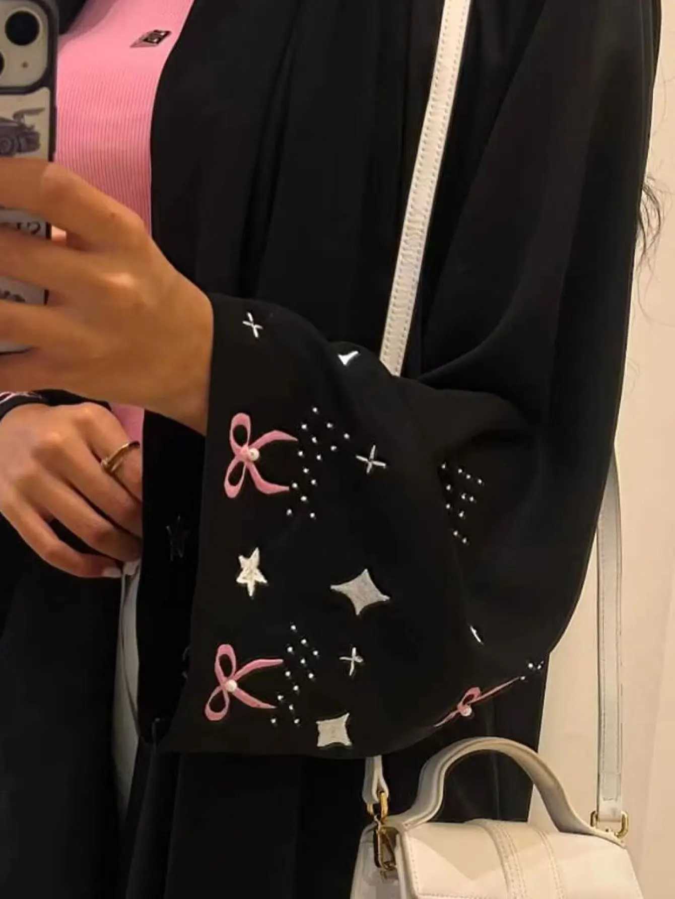 2025 Muslim Abaya Dress for Women Embroidery Cardigan Jalabiya Eid Ramadan Robe Morocco Dubai Abayas Kaftan Islam Arab Vestidos X2505141