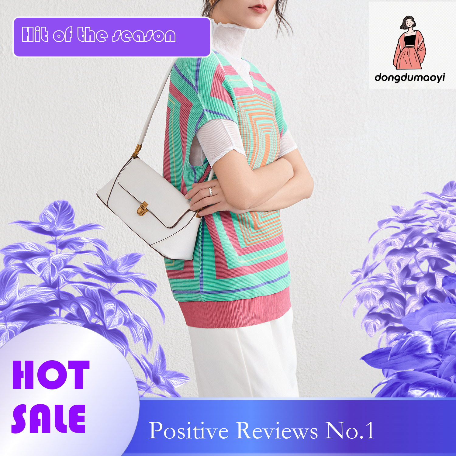 dongdumaoyi Miyake printed short sleeved for women's summer 2025 new fashion V-neck plus size slimming pullover shirt top