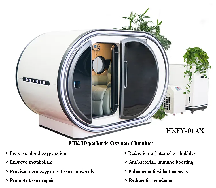 Healthy Oxygen Chamber 2.0 Ata Hyperbaric Oxygenation Chamber Hard Shell Hyperbaric Sitting Hyperbaric Chamber Price