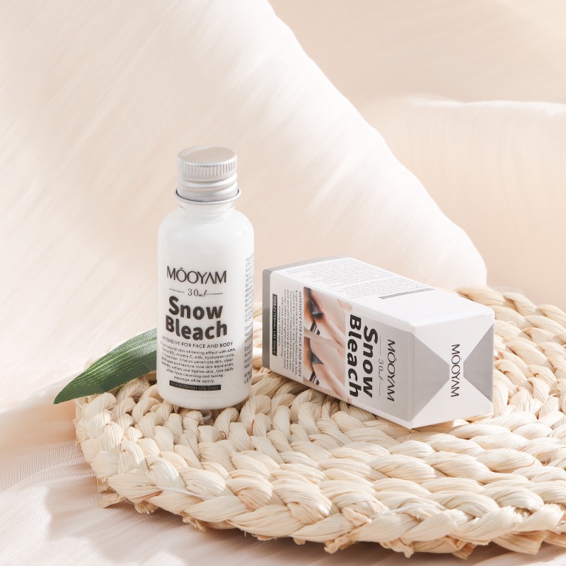 MOOYAN Snow bleach crema Brightening and whitening Emulsion Armpits, joints, inner thighs, Whitening and bright skin VC Mild & low-irritation Creamy t