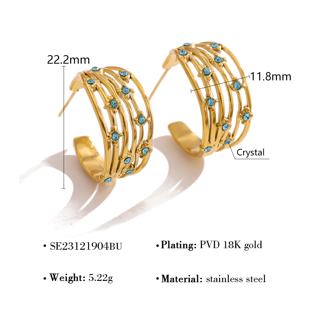 Ocean Inspired Fish & Starfish Titanium Steel Bracelet with Colorful Ceramic Charms, Elegant Necklace for Women