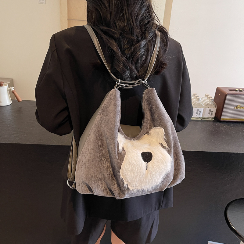 2025 New Autumn/Winter Women's Tote Lazy Style Large Capacity Bag