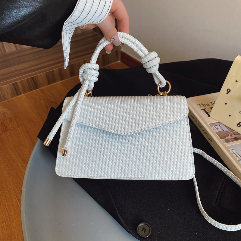 Solid Color Texture Western Style Single Shoulder Crossbody 2025 Spring And Summer Small Square Bag Luxury Bag New Free Delivery Designer Bag Popular 