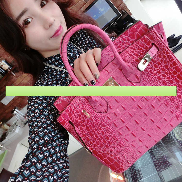 Tote Bags Designer Bag Luxury Handbag New Bag Womens Crocodile Leather Womens Bag Genuine Leather Bag Fashion Bags Luxury Handbag