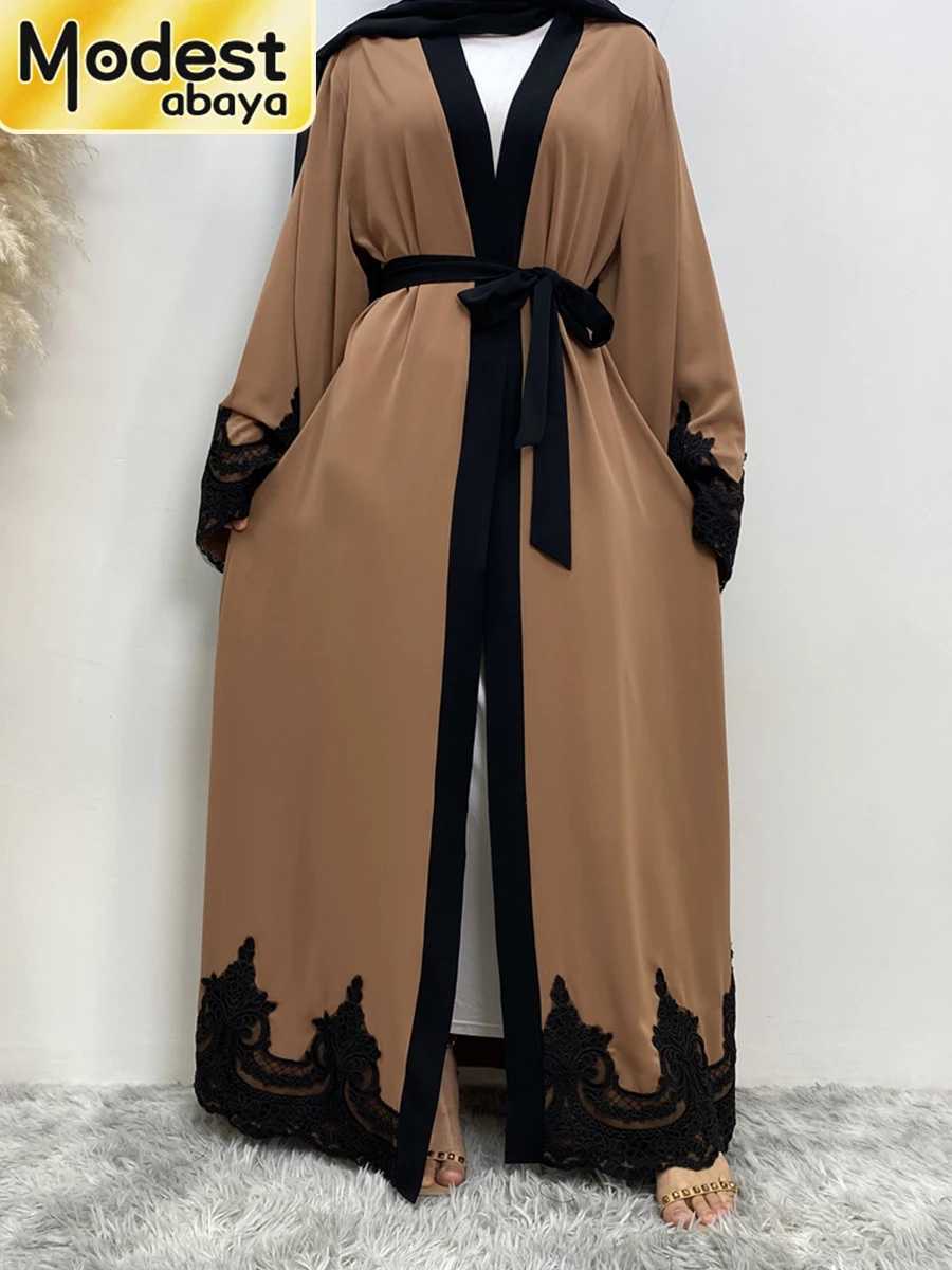 Modest Abayas For Women Kimono Turkey Kaftan Islamic Clothing Ramadan Femme Musulmane Cardigan Caftan Marocain Muslim Robe X250514